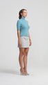 Light Blue Soft Turtle Neck Sweater